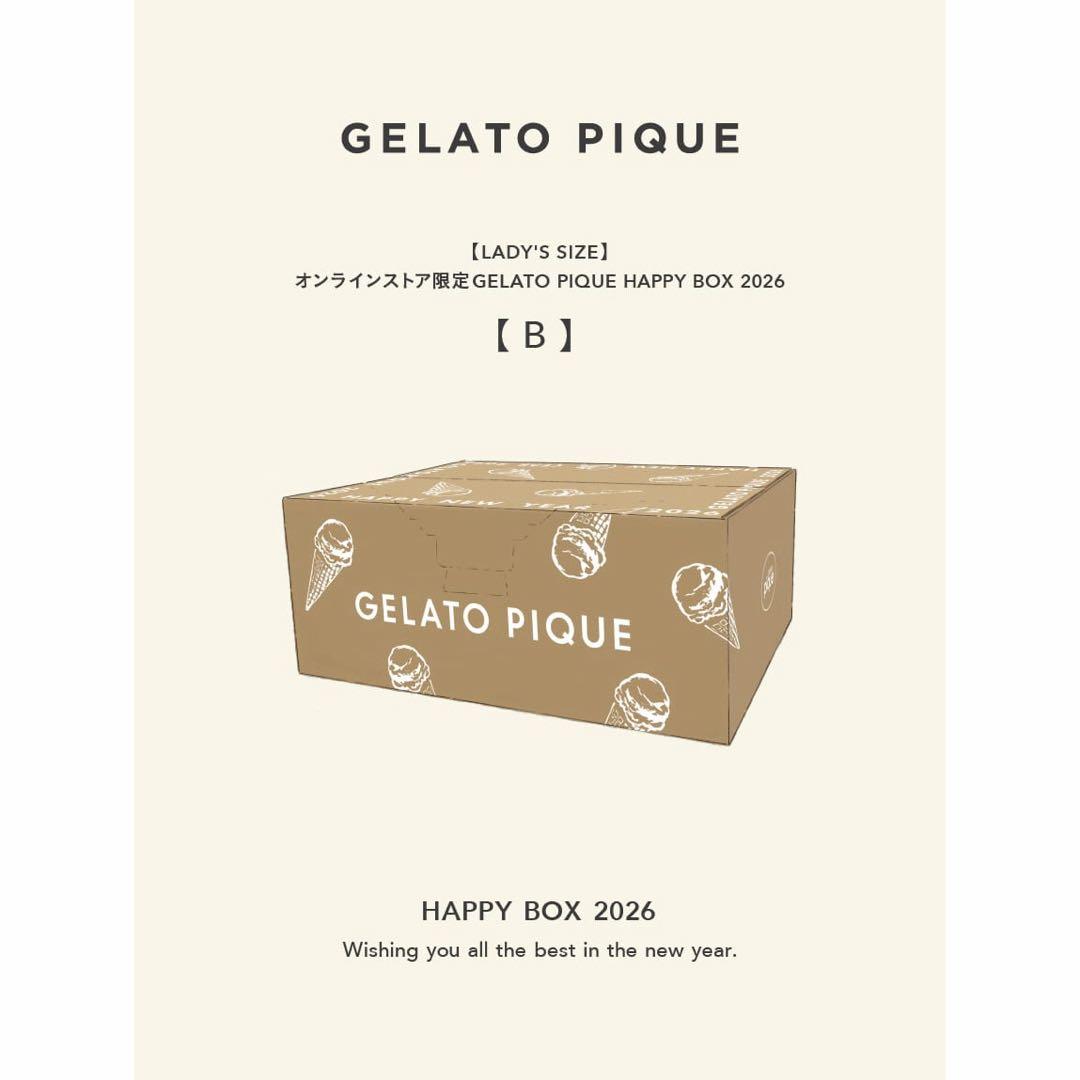 GELATO PIQUE　福袋 2026　HAPPY BAG B　抜き取りなし