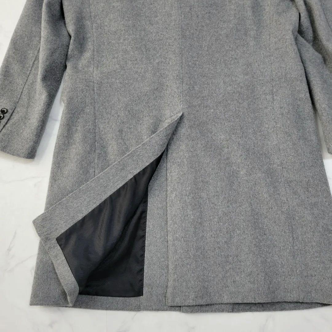 サルトリアデルグロッソ カシミヤ アンゴラ ウールチェスターコート 秋冬 LL