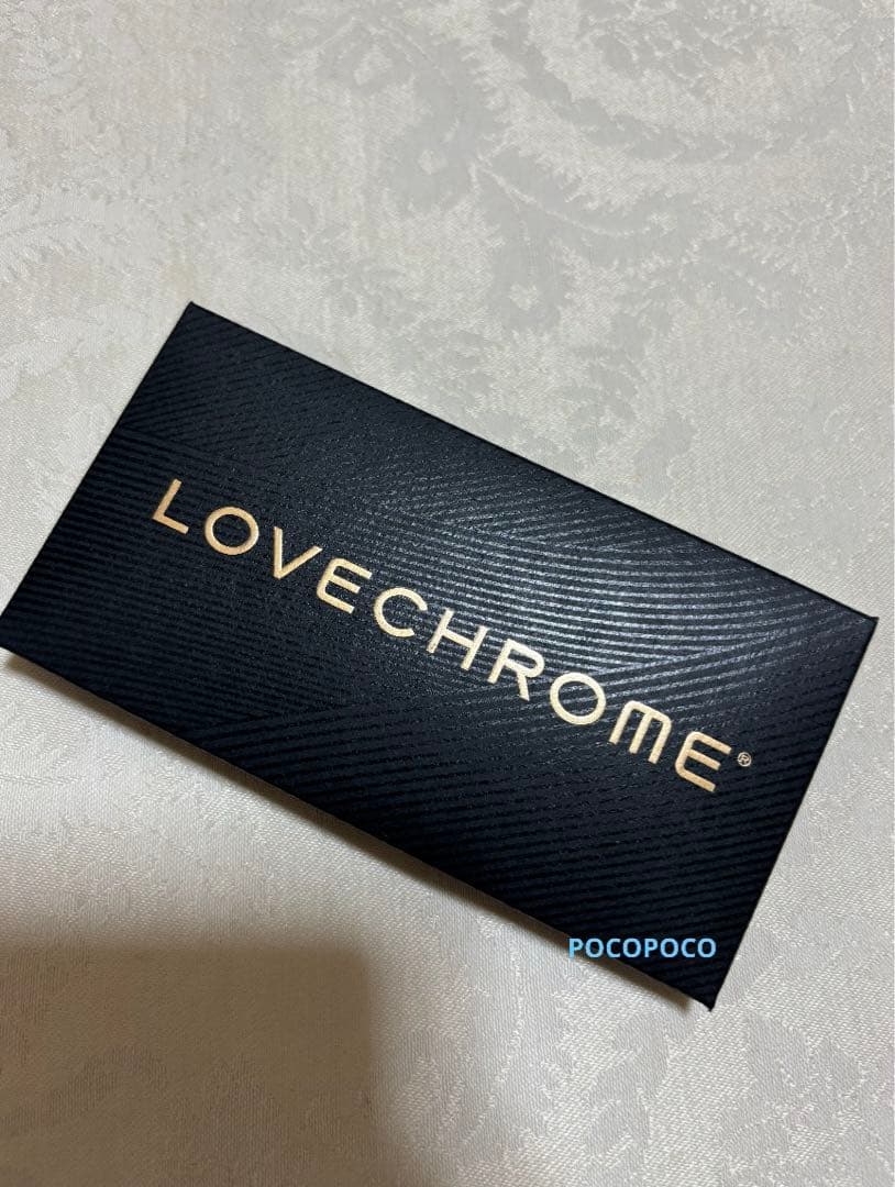 LOVECHROME （R）K24GPツキ　ゴールド　新品未使用