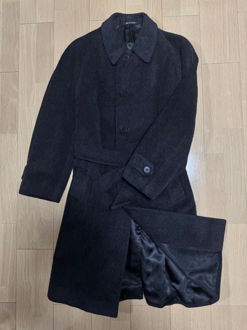 【数回のみ着用】Turnbull & Asserアンゴラ100%チェスターコート