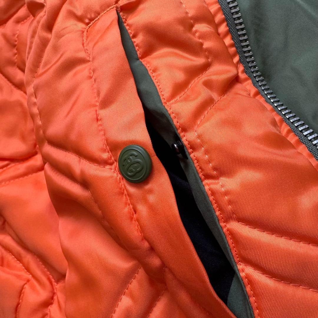 n35【STUSSY】MA-1 フライトジャケット ウィンドストッパー