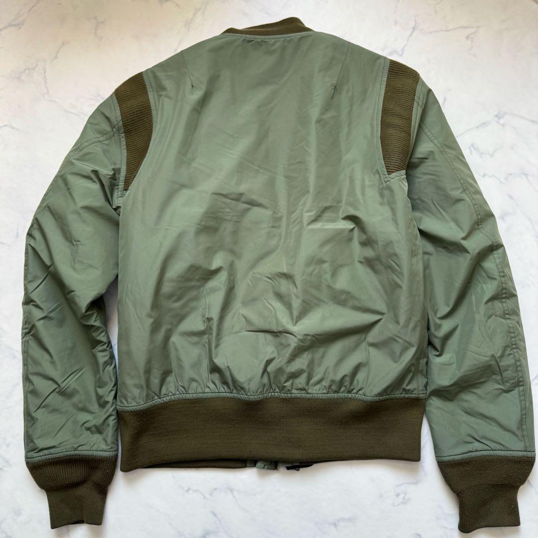 n35【STUSSY】MA-1 フライトジャケット ウィンドストッパー