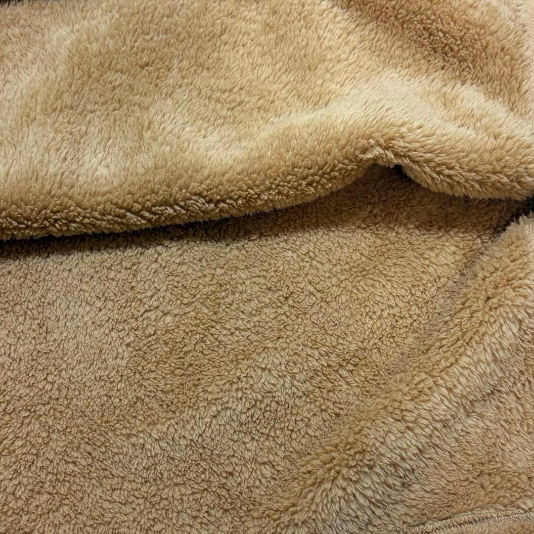 新品タグ付きUGG ボア モコモコ フード付き ワンピース キャメル 大きい L