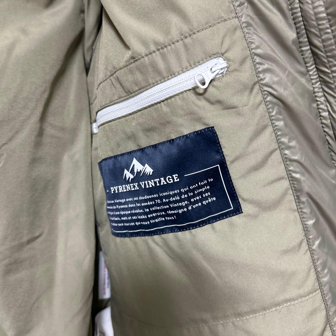 新品未使用　ピレネックス ダウンジャケット　XLサイズ(PYRENEX)カーキ緑