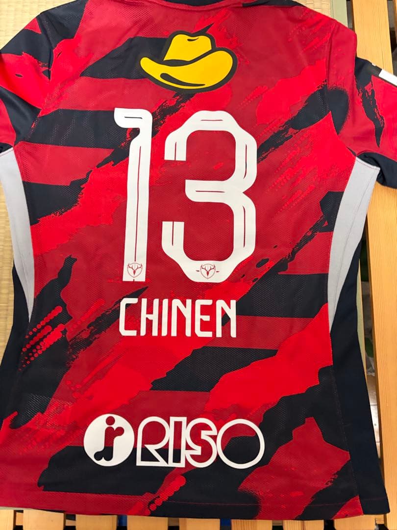 鹿島アントラーズ 2025 ホームオーセンティックユニフォーム 13.知念