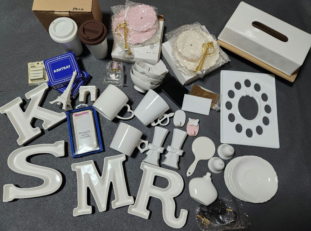 レア　ポーセラーツ白磁　36点