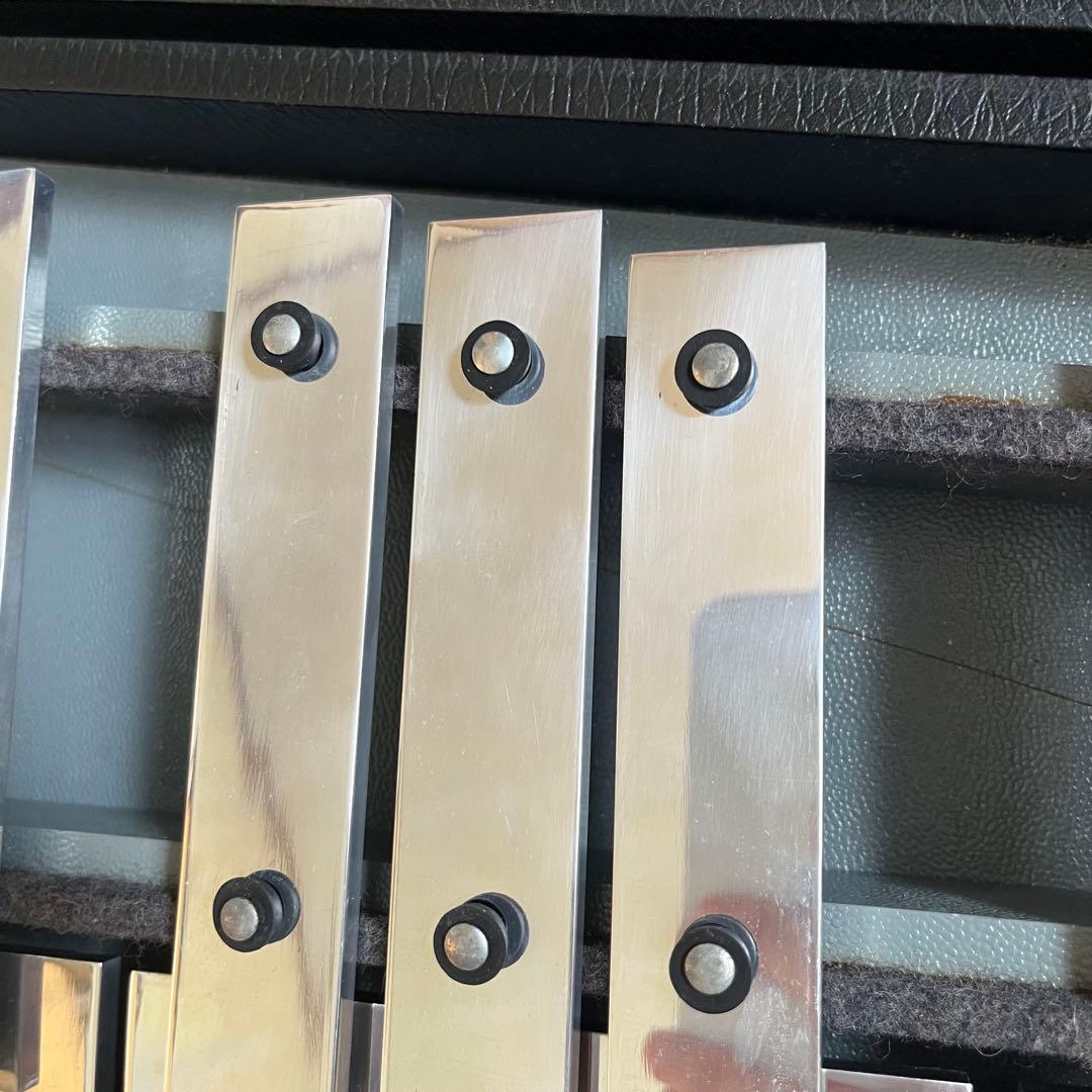 Saito サイトウ 鉄琴 ハードケース マレット付き