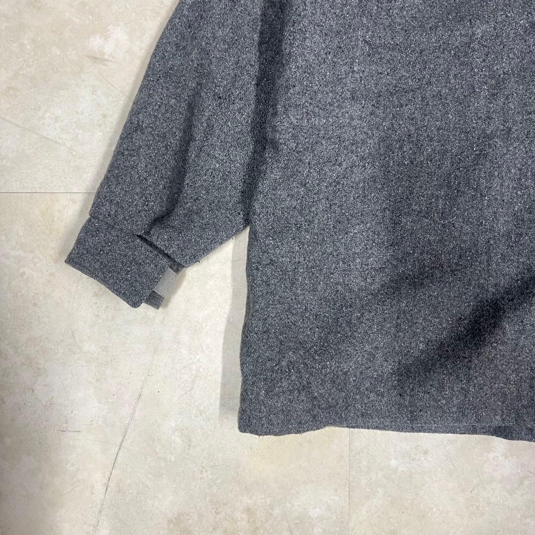 アバクロ ウールリッチ ウール マウンテンパーカー グレー L