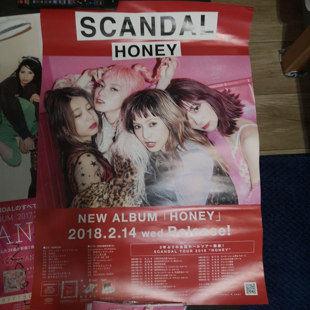 SCANDAL 直筆サイン入り写真 DVD ポスター セット