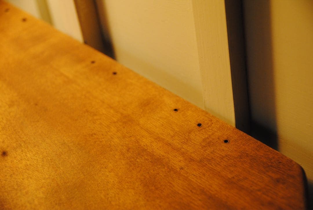 アンティークテーブル　ゲートレッグ　ドロップリーフ　オーク材　サイドテーブル