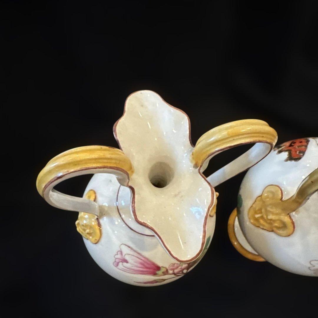 レア　ヴィンテージ　ウェッジウッド陶器の双耳壺 2点セット