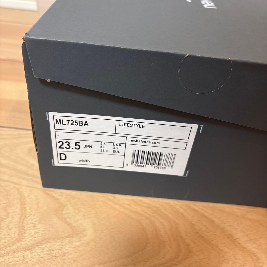 靴 New Balance ML725BA 23.5cm