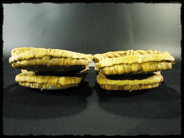 露地草履 ８足 内２足未使用 数寄屋草履 茶道具 露地道具 f318