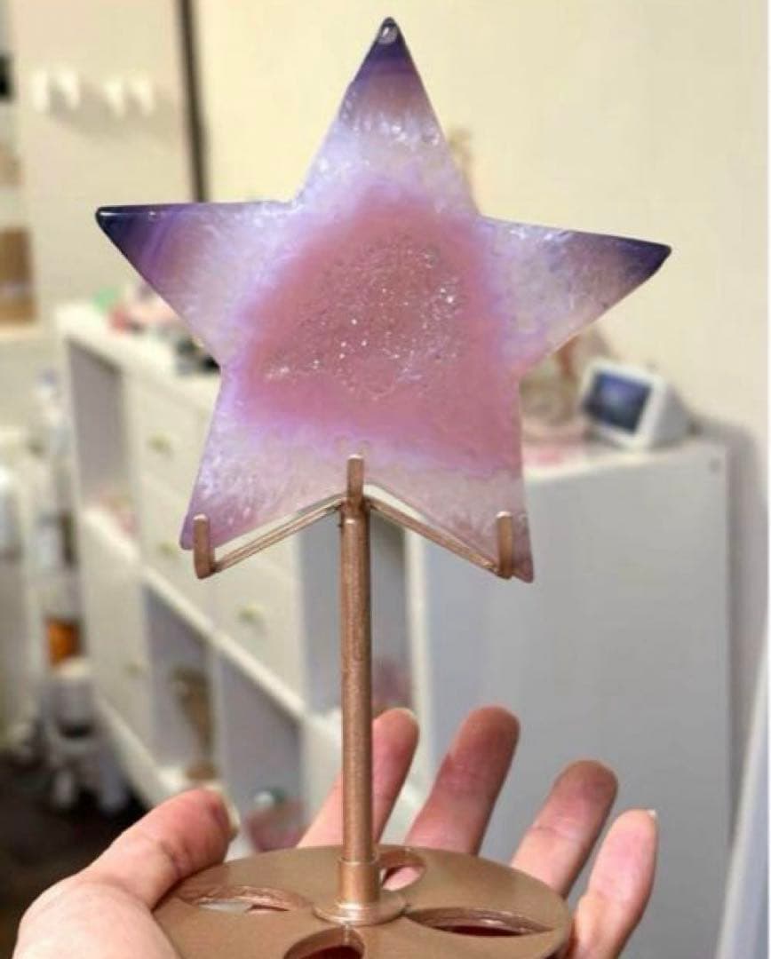 高品質　ピンク瑪瑙　BIGスター　笑口　ピンクアゲート　ピンクアメジスト