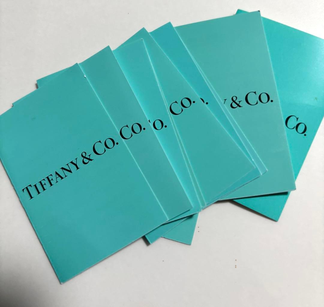 Tiffany & Co.ティファニー　取扱説明書ケアカード 現行品 30枚