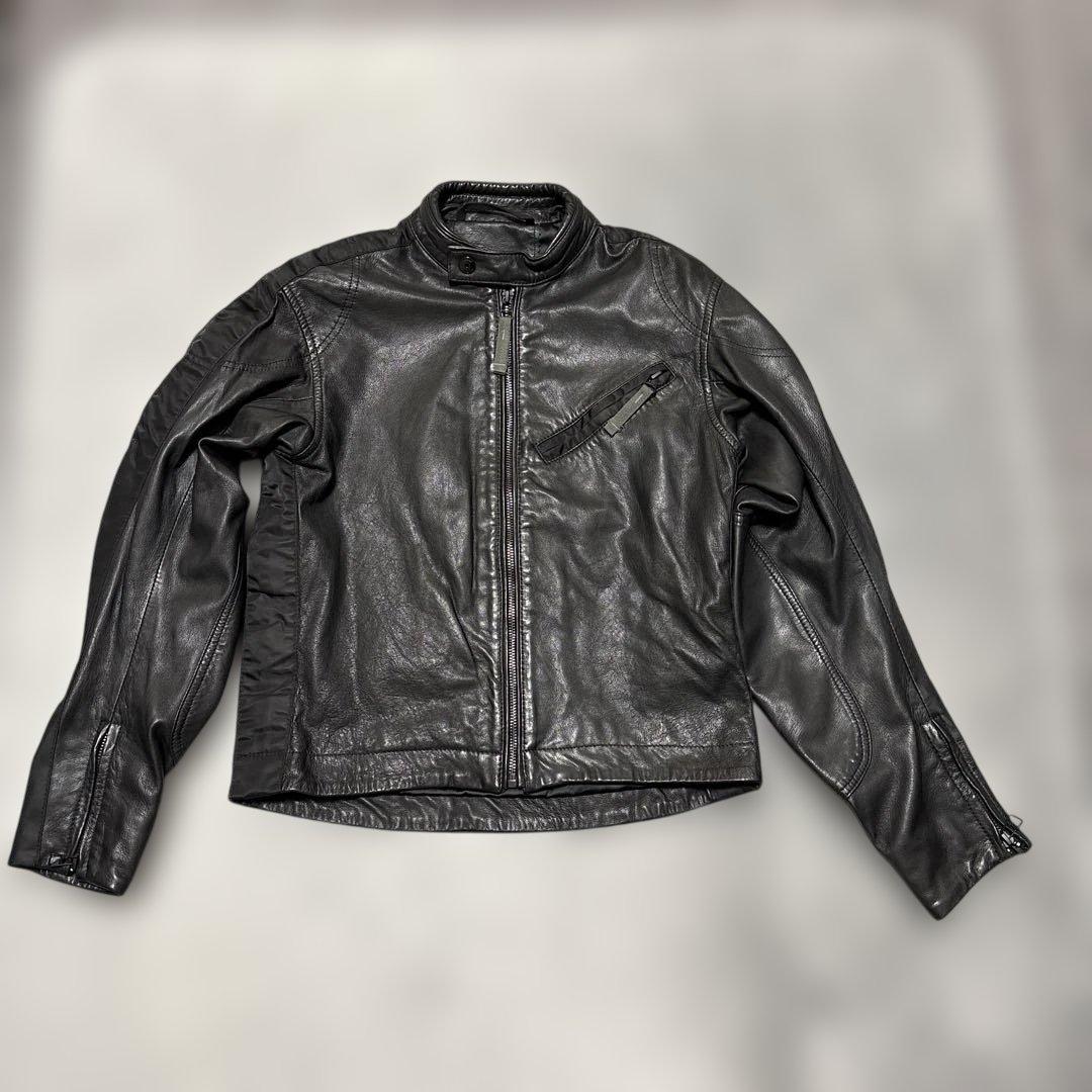 ジースターロウ　本革ラムレザージャケット