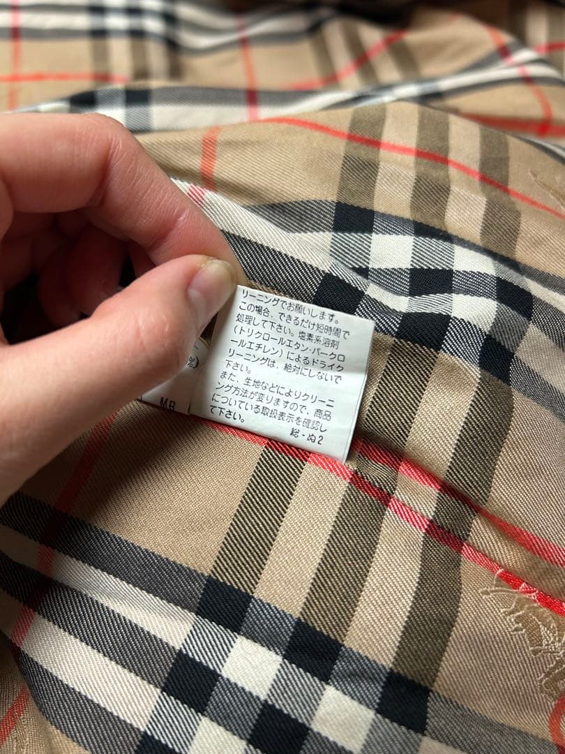 Burberrys バーバリー　ベージュ コート　フード・ライナー付き　XL