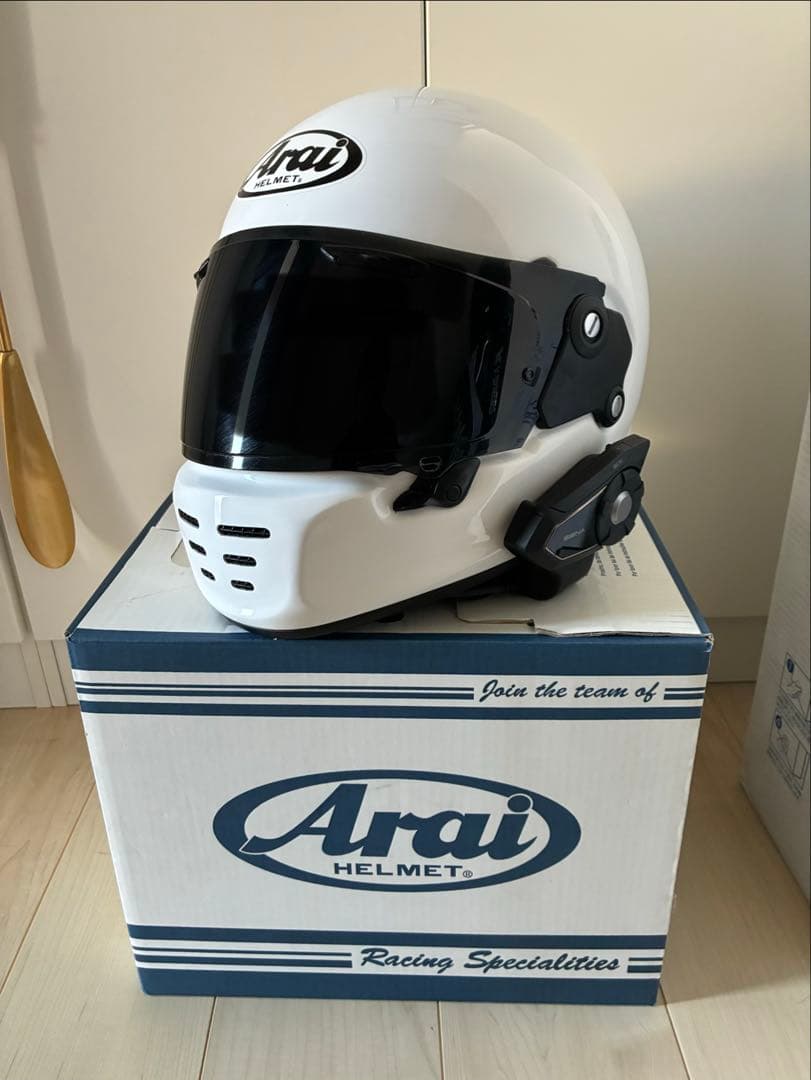 Arai ラパイドネオ セナ30K インカムフルフェイスヘルメット ホワイト