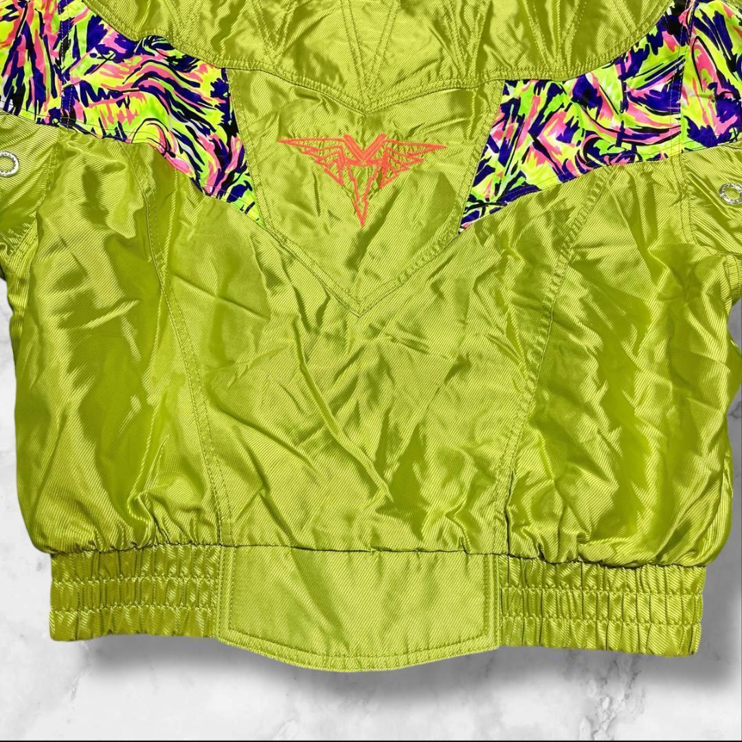 デサント 希少 XO スキーウェア ジャケット 派手柄 90s ヴィンテージ