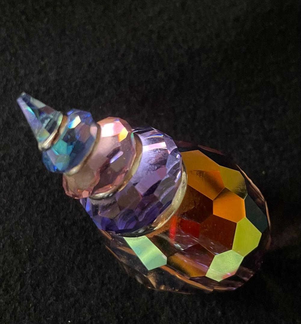 【希少・廃番品】スワロフスキー　Corunna Blue Violet