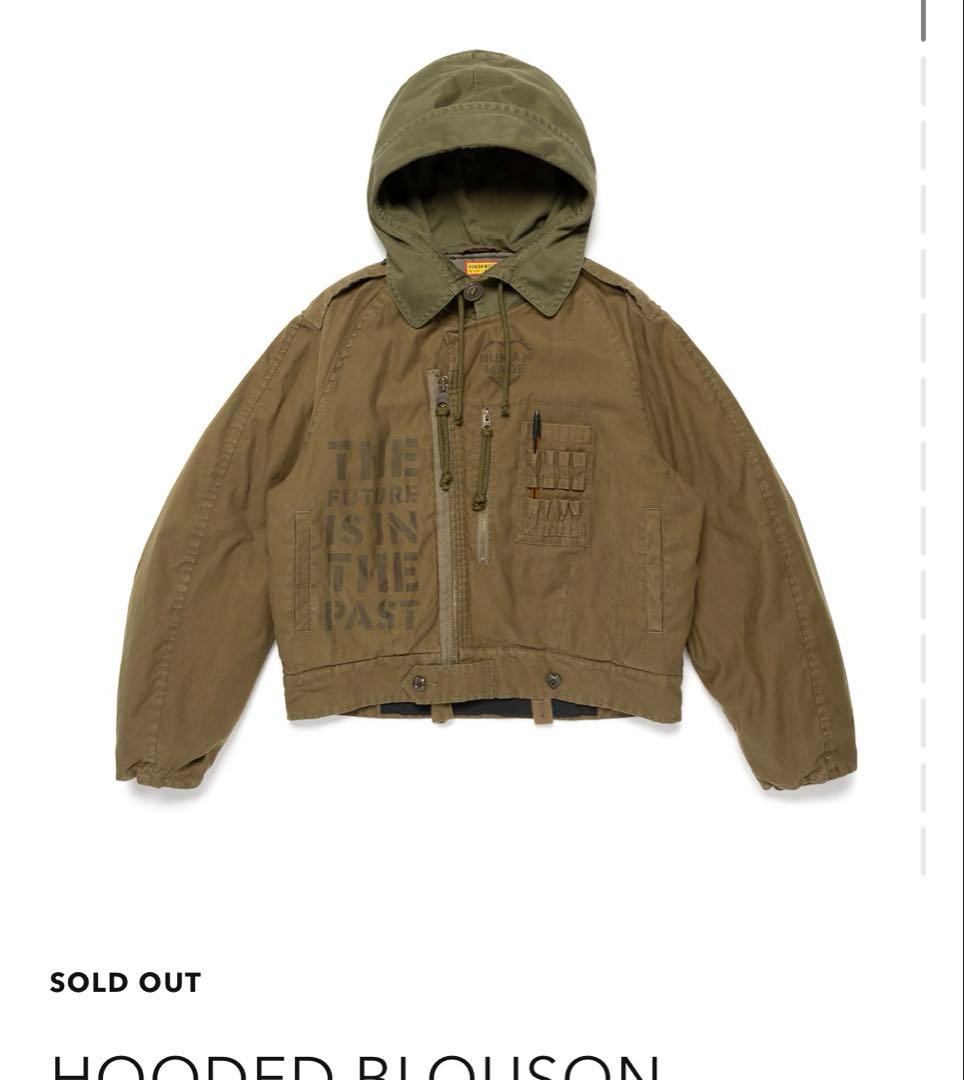 【2/6まで！】HUMAN MADE HOODED BLOUSON