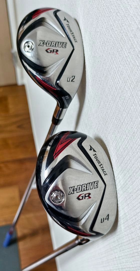 ブリヂストンX-DRIVE GR ユティリティ2本セット2U&4U S