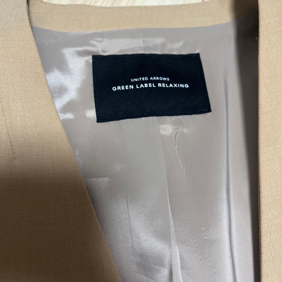 UNITED ARROWS♡ベージュパンツスーツ