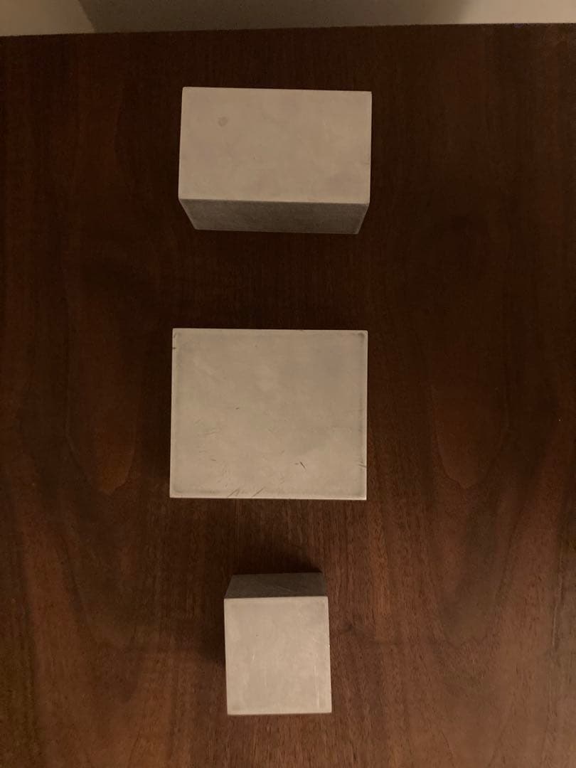 アルミブロック/オブジェ/diorama/インテリア アート