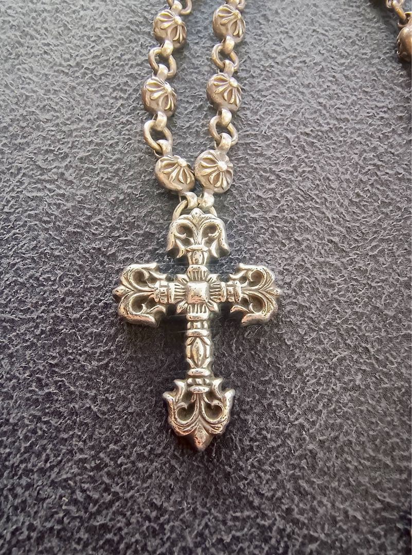 【正規】CHROME HEARTS CrsblChn W FiligCrsXsm