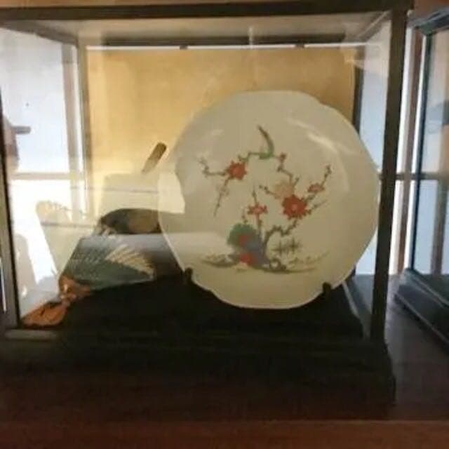 高級 絵皿 置物