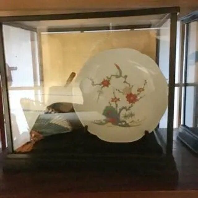 高級 絵皿 置物