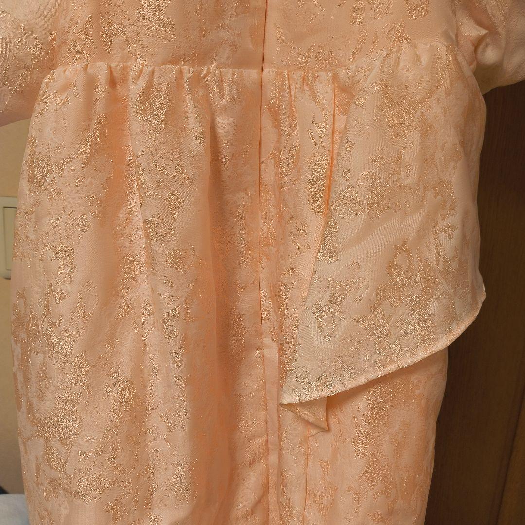 ワンピース ANDRESD bubble sleeve jacquard dress