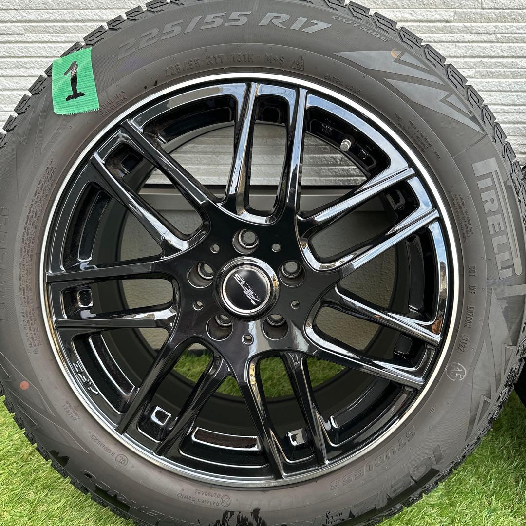 ①狐　 スタッドレスアルミ1本