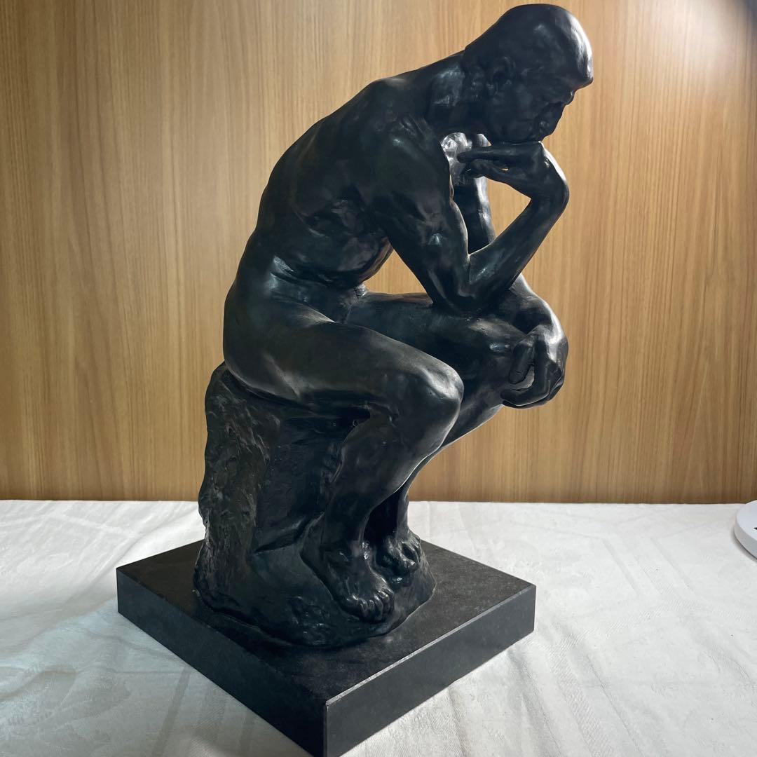 考える人 置物 オブジェ インテリア ヨーロッパ 北欧 アンティーク 高級