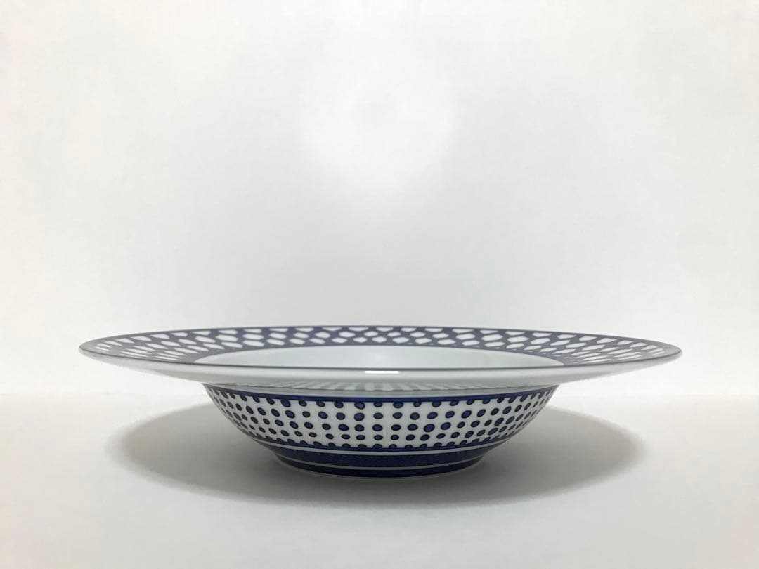 エルメス　ブルーダイユール　スーププレート　お皿Bleus d'Ailleurs