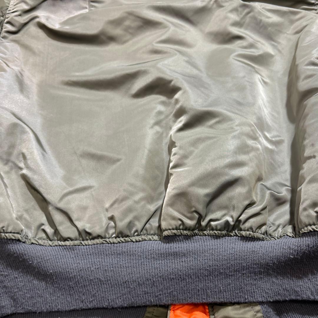 80s 90s USA製 ALPHA MA-1フライトジャケット XLサイズ