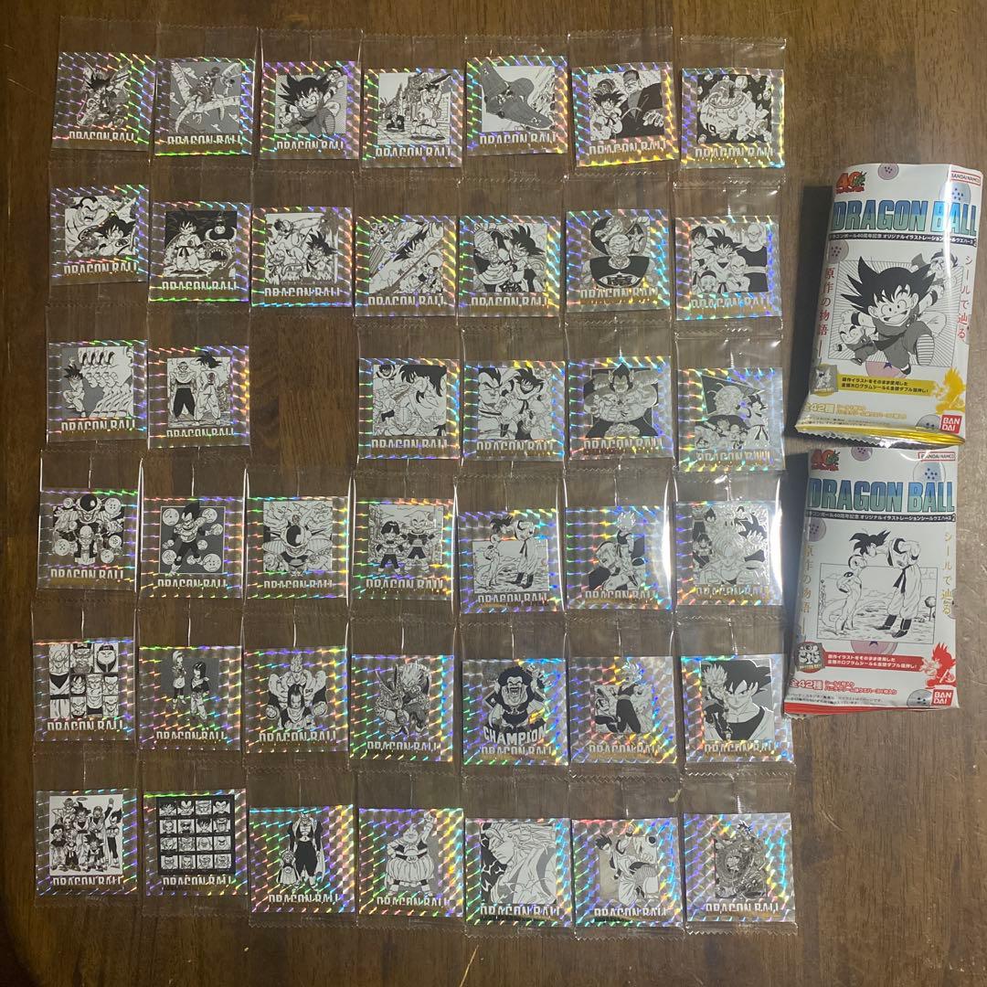 ドラゴンボール40周年記念 シールウエハース２　セミコンプリート