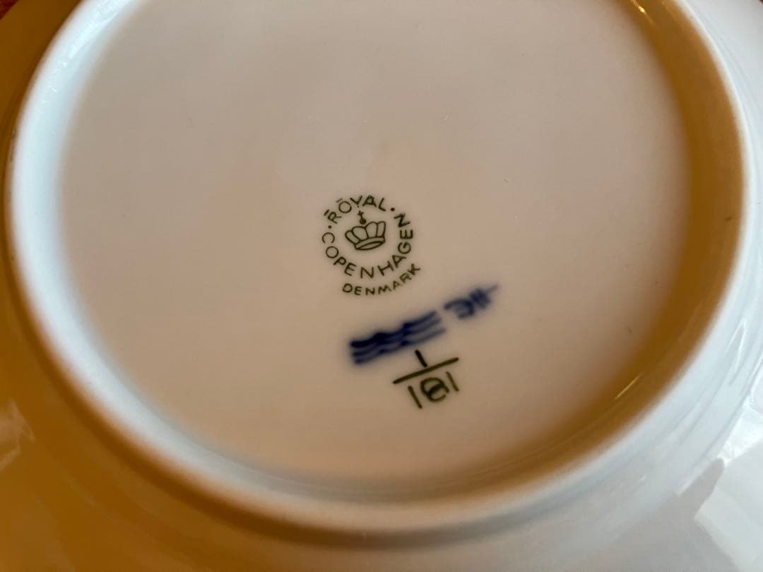 ロイヤルコペンハーゲン　ブルーフルーテッド　15.5プレート×2