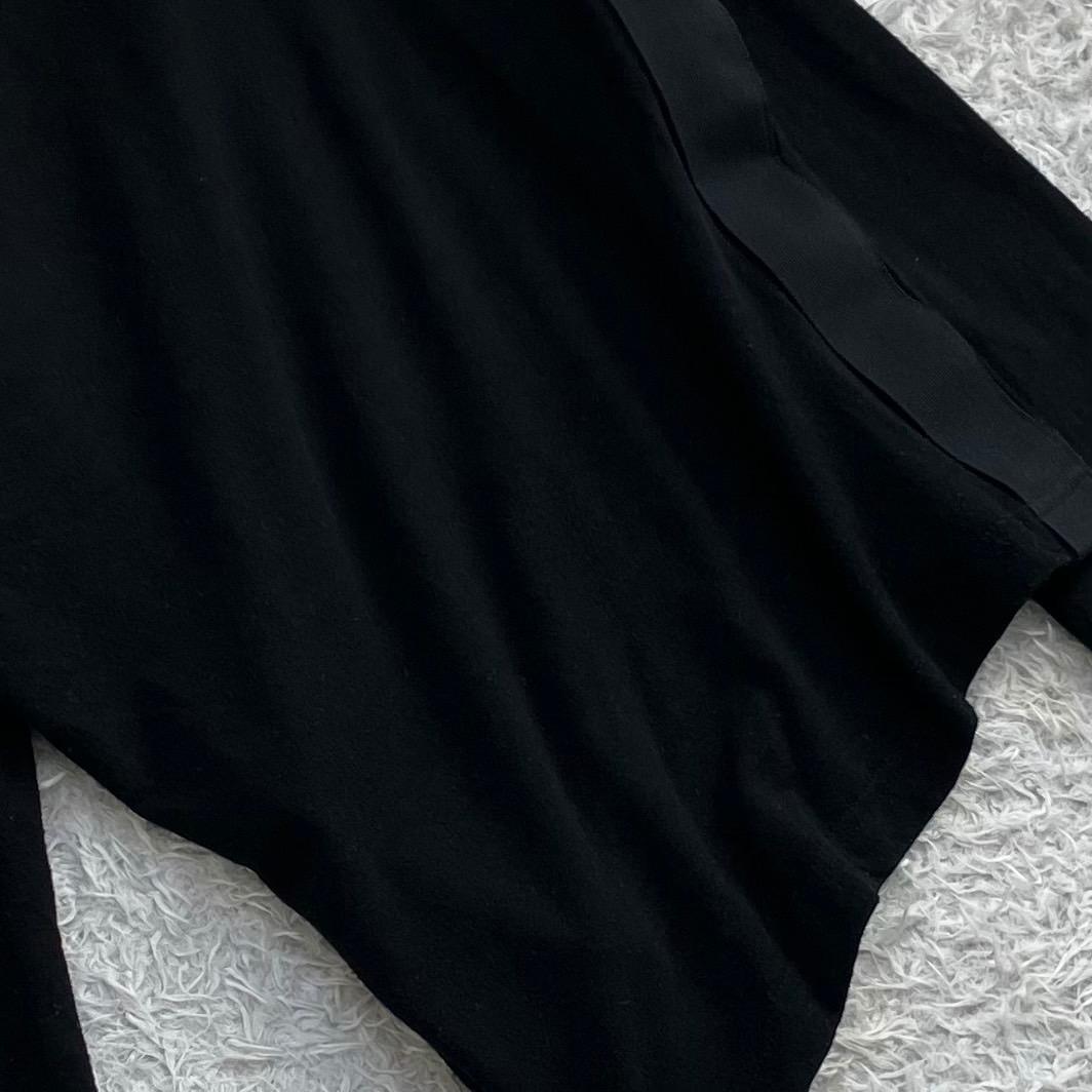 コムデギャルソン robe de chambre セーター ニット 変形 黒