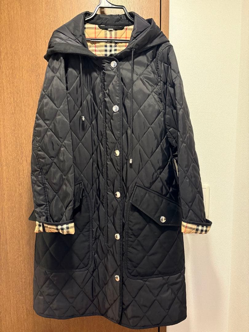 バーバリー　キルティングコート