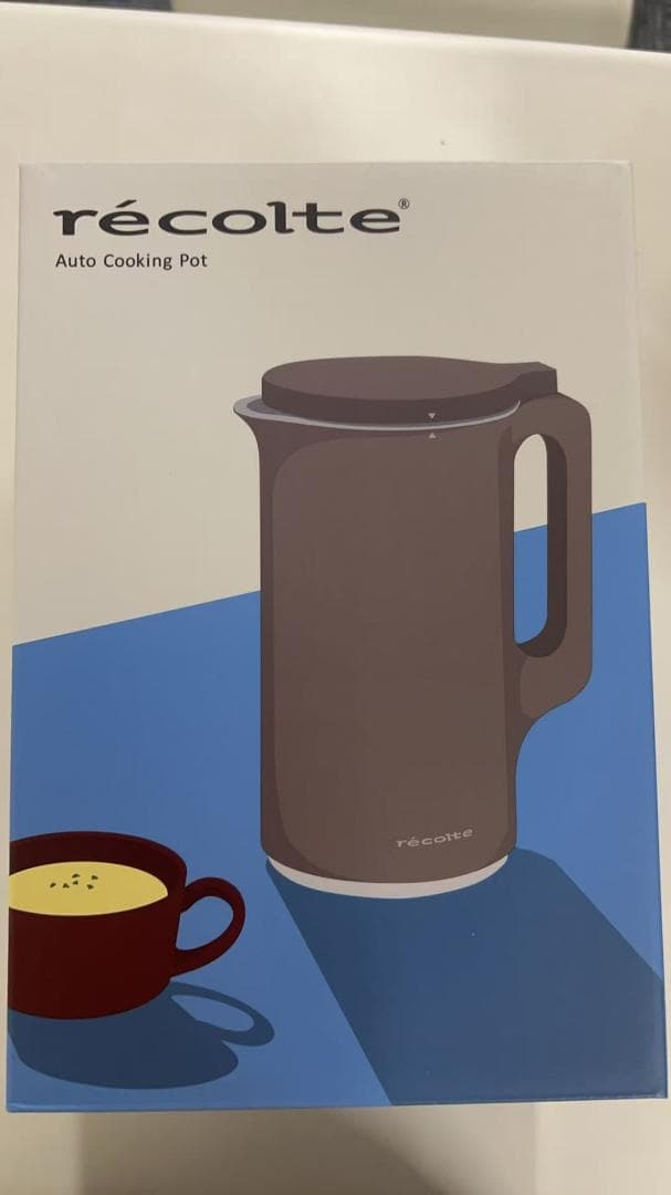 recolte レコルト 自動調理ポット スープメーカー 大容量 約600ml