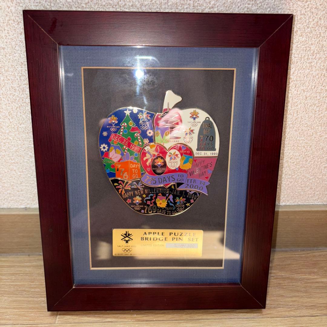 長野オリンピック　限定　ピンバッジ　セット　りんご　アップル