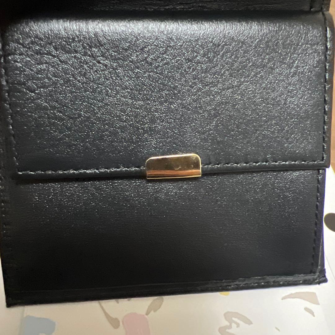 皇居財布　二つ折り　黒