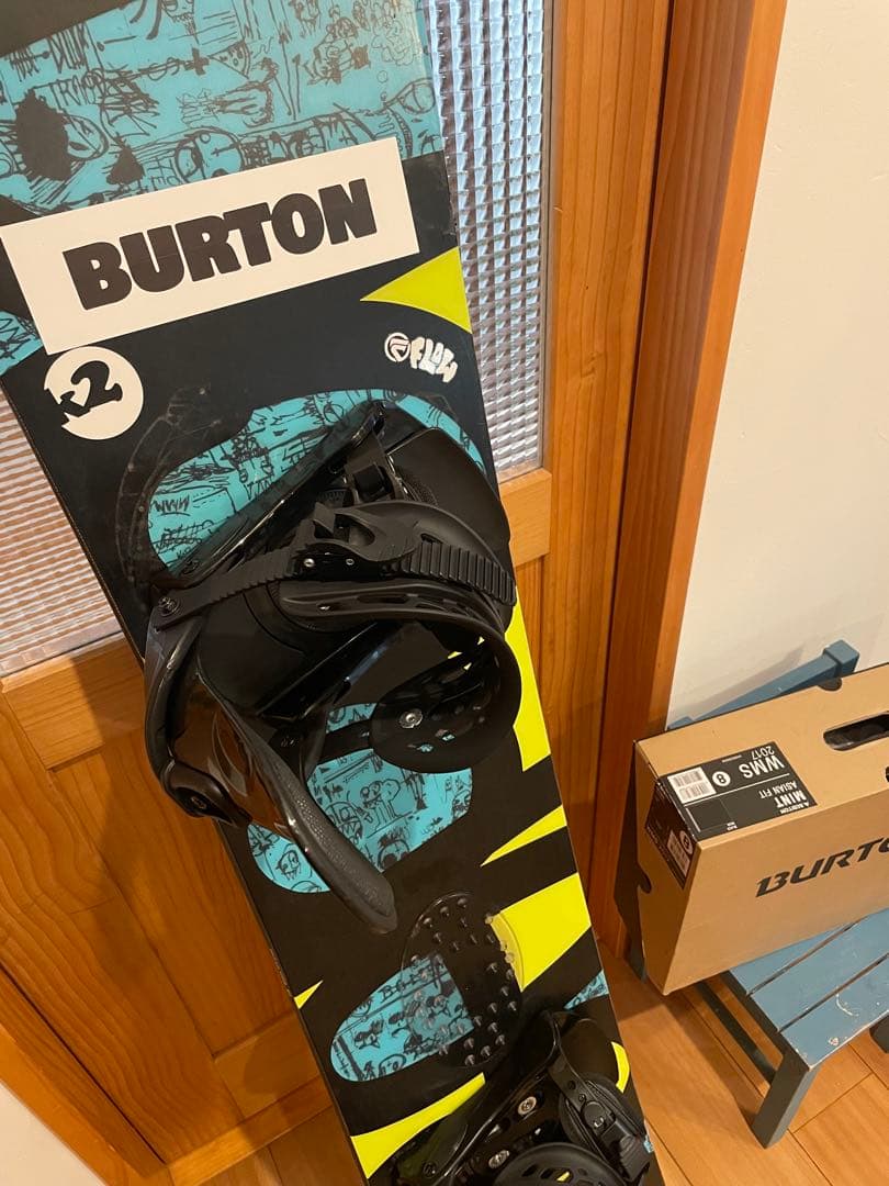 グラトリ入門者セット！！　156cm/新品バインセット　ボードケース付き