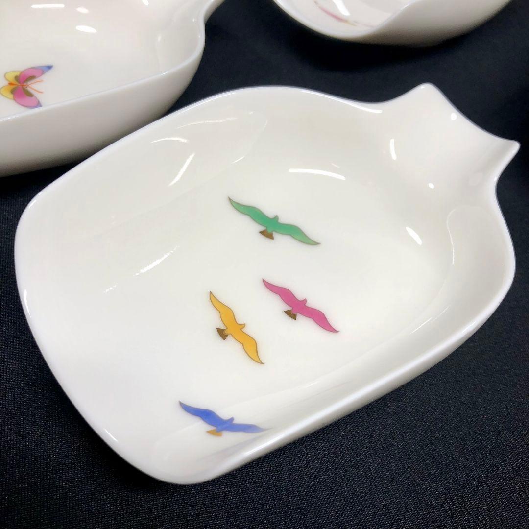香蘭社 なかよし 小鉢 5客 レア ボウル 皿 プレート