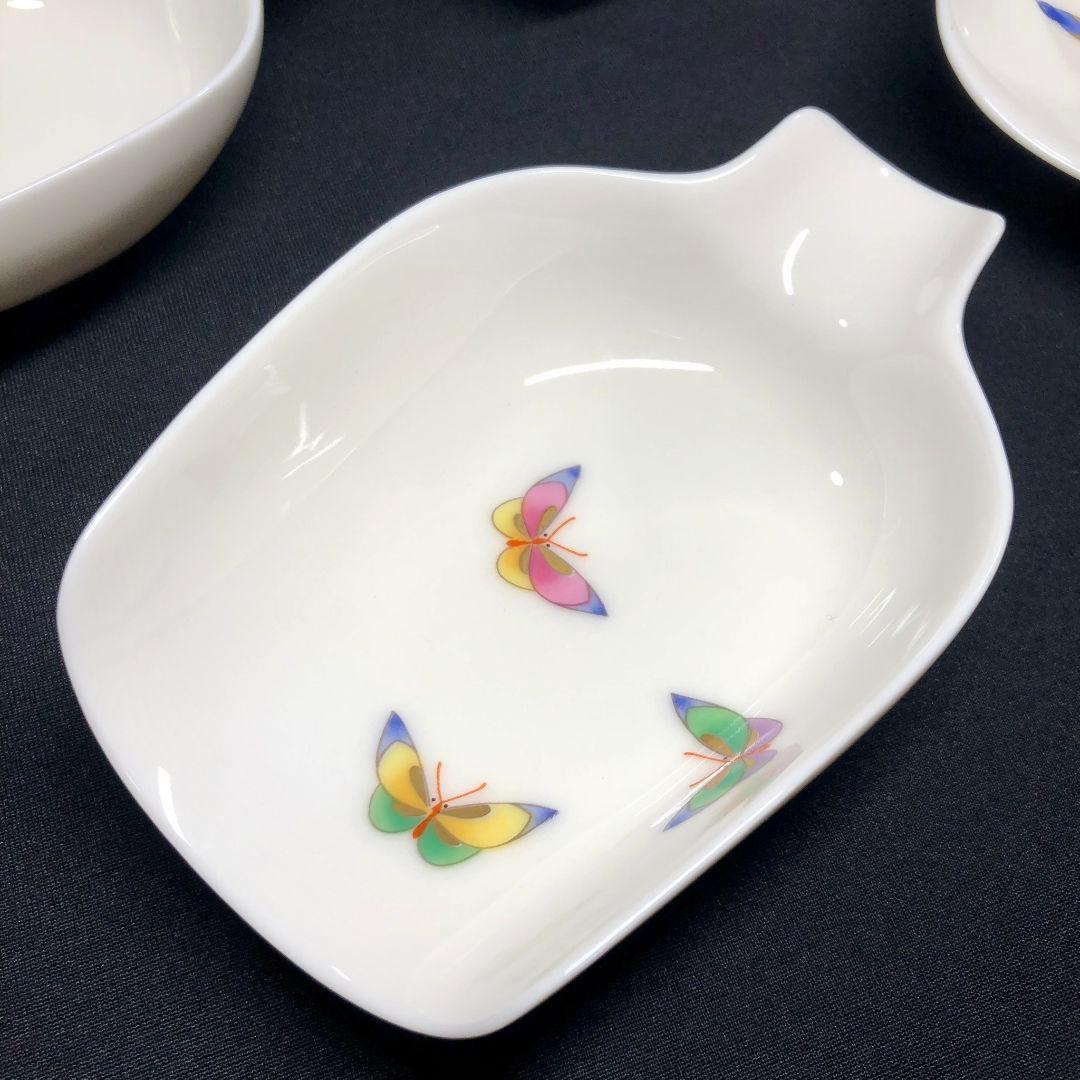 香蘭社 なかよし 小鉢 5客 レア ボウル 皿 プレート