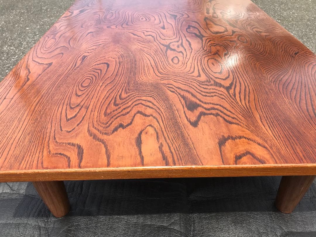 ◉天然木天板の座卓 ◉120x84x32 cm