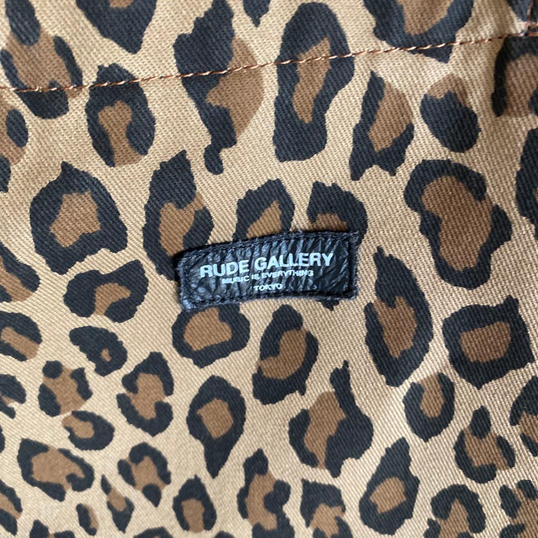 RUDE GALLERY 黒トートバッグ　中古