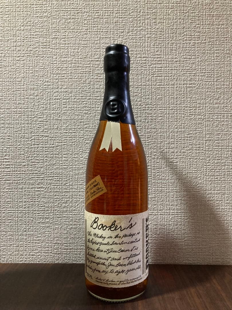 Booker's ブッカーズ バーボンウイスキー 750ml 63% 2019年
