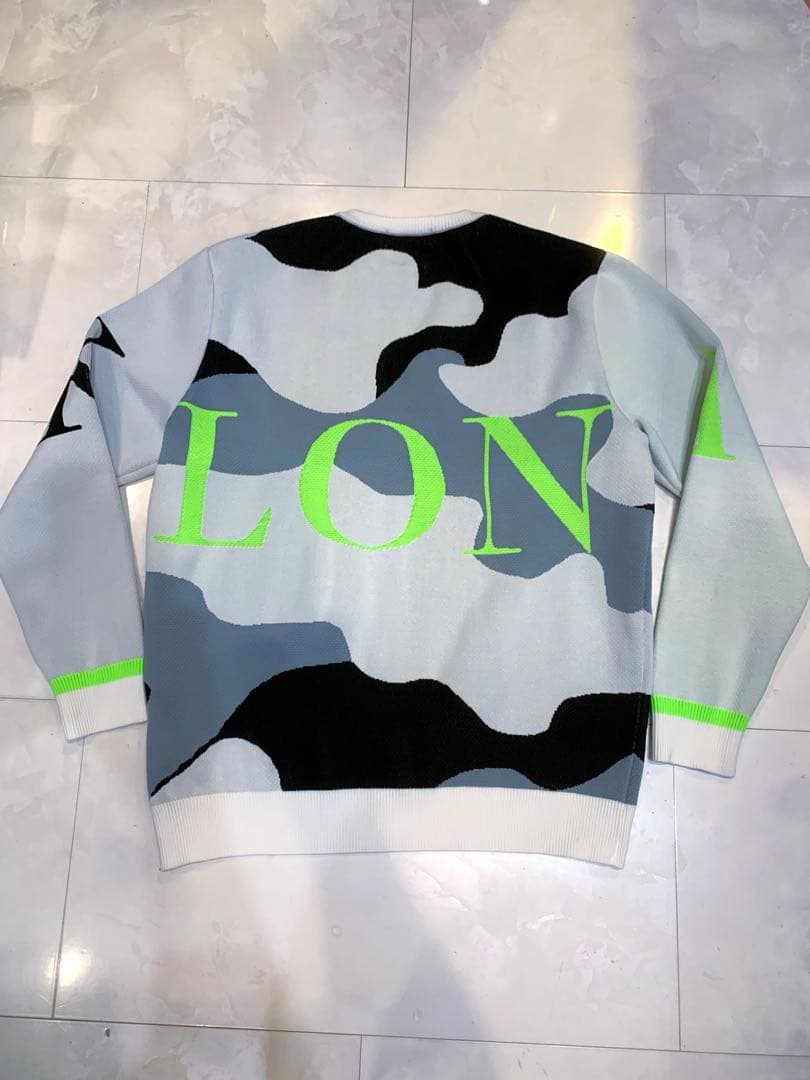 なお　美品　マークアンドロナ　MARK＆LONA クルーニット　セーター